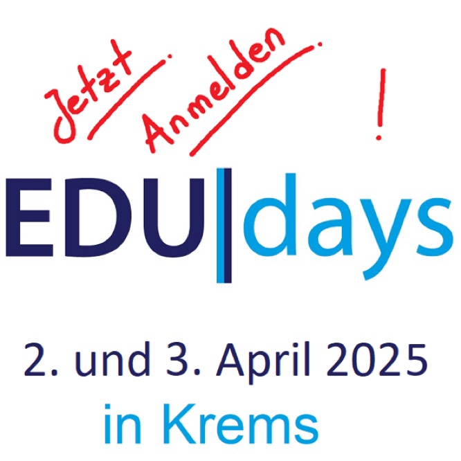 Bild: EDU|days Logo: PH NÖ